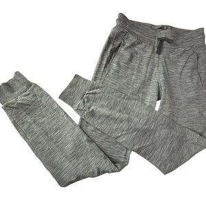 ICEBREAKER MERINO Pants.  Gray Striped.  Size Women's XS.  Drawstring Waist